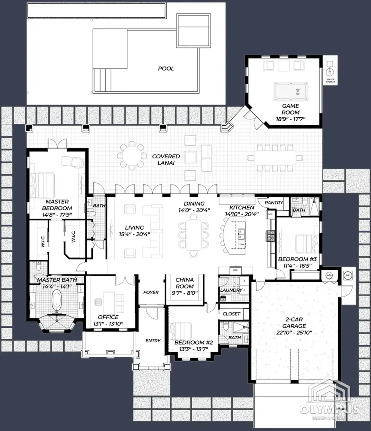 CASSANDRA — Floor Plan (Original)
