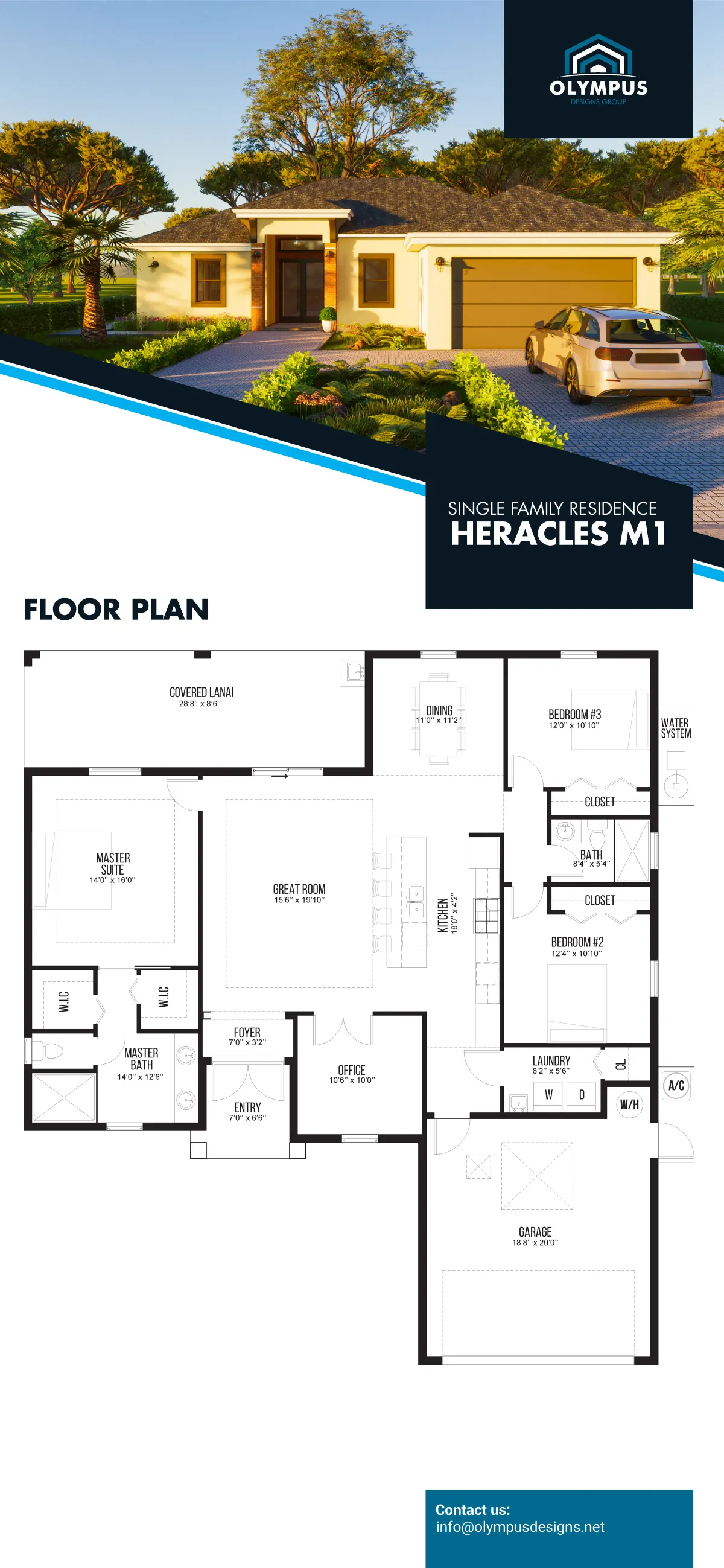 HERACLES M1 — Floor Plan (Original)
