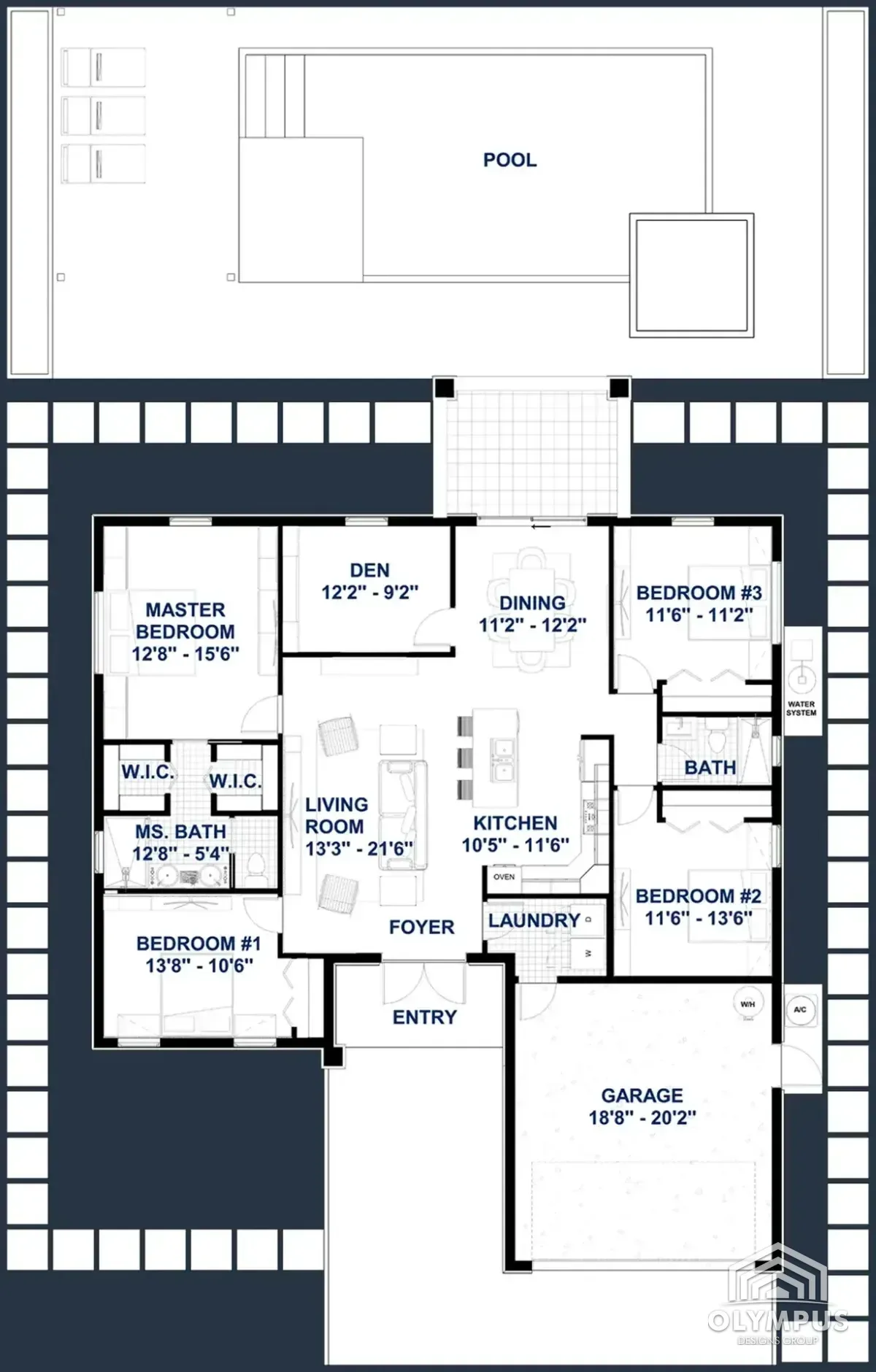 INO M1 WITH LANAI — Floor Plan (Original)