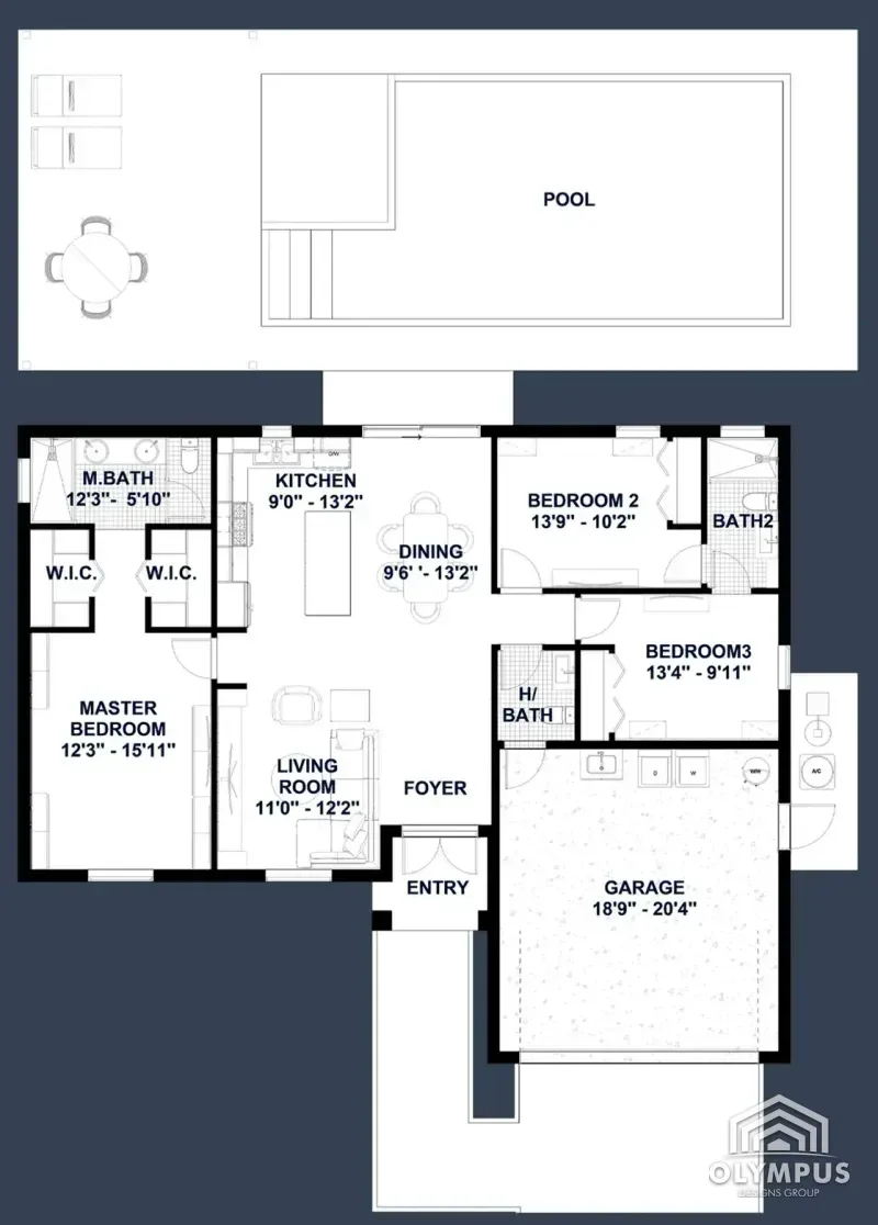 KORYBANTES — Floor Plan (Original)