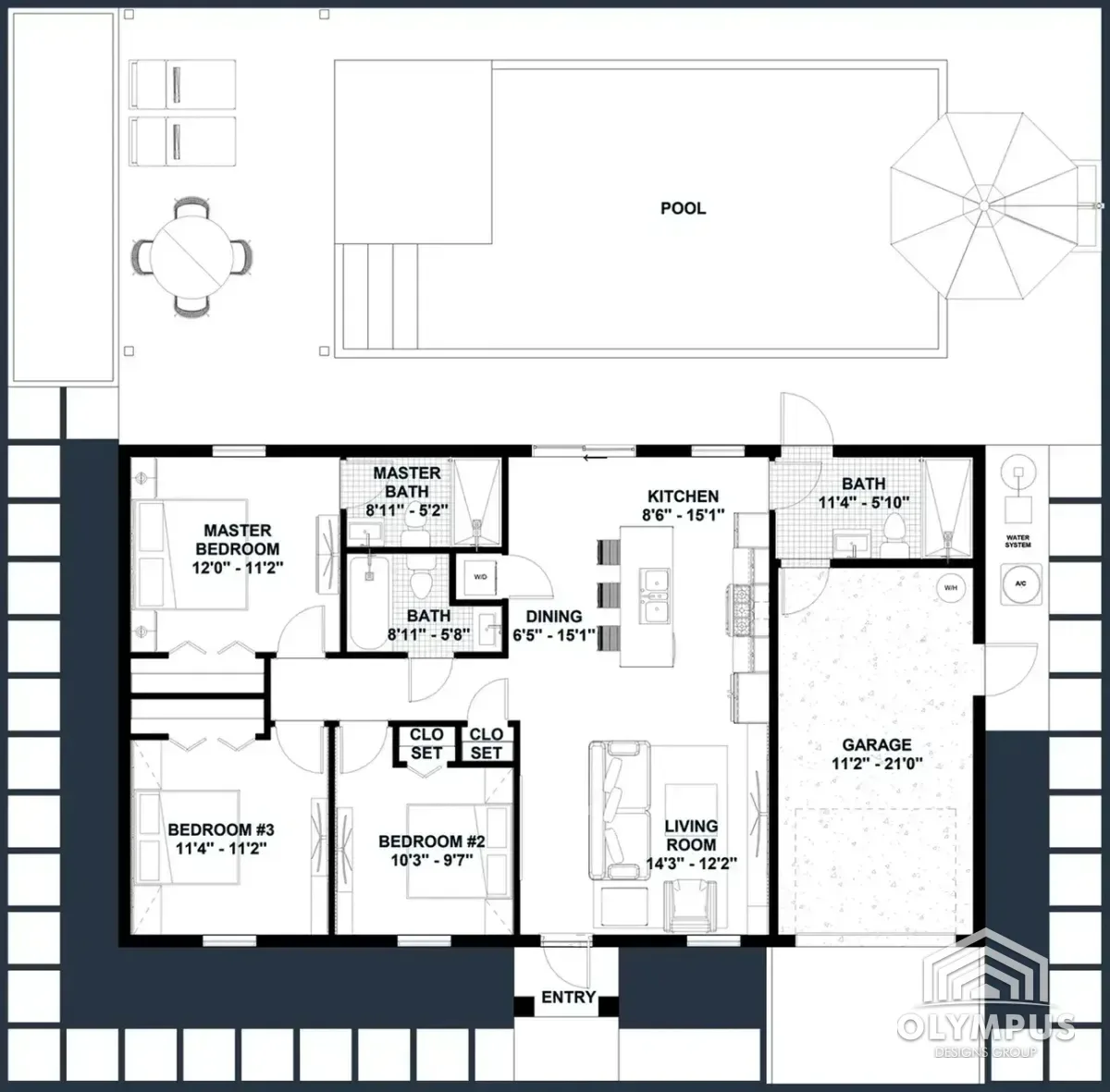 TIRESIAS M1 — Floor Plan (Original)